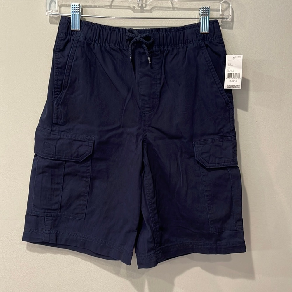 NWT, Simply Styled cargo shorts, Navy blue size 10-12